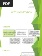 Actos Societarios