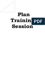 Mike Dumanays Plan Training Session