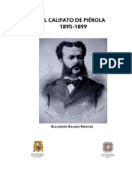 Salinas Sánchez, Alejandro - El Califato de Piérola 1895-1899