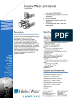 WL705 Ultrasonic Water Level Sensor