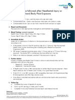 Protocol Needlestick Injuries