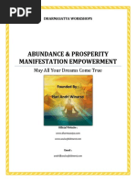 Abundance&prosperity Manifestation Empowerment PDF