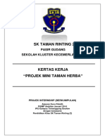 Kertas Kerja Taman Herba