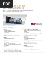 Spec Sheet MTU 16V4000 DS2250 FC PDF