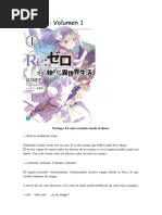 Re Zero Volumen - 01