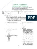 Soal Pengantar Farmasi Tipe A PDF