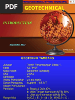 01 - Mine Geotechnics - Supandi - Introduction