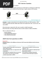 BDC Interview Questions