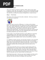 How To Solve A Rubik'S Cube Advanced Method