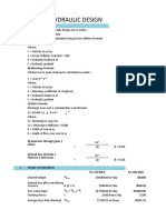 WTP Hydraulic Calculation