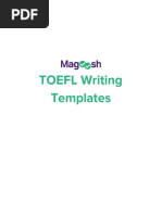 TOEFL Writing Ibt PDF