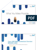 BRKARC-2003 Cisco ASR 9000 Architecture