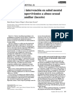 Perfil Clínico e Intervención en Salud Mental Con Mujeres Supervivientes A Abuso Sexual Infantil Intrafamiliar (Incesto)