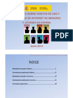 Encuesta Sobre Hábitos de Uso y Seguridad de Internet de Menores y Jóvenes en España PDF