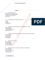 Biology Mcqs PDF