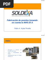 Fabricación de Puentes Tomando en Cuenta La AWS D1.5 Rev 2