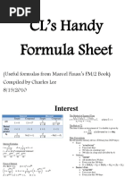 Exam FM Formula PDF