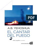 Abraham B Yehoshua El Cantar Del Fuego PDF