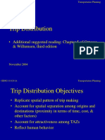 Trip Distribution