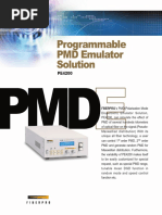 Programmable PMD Emulator Solution: FBERPRO's PMD (Polarization Mode