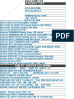 Youngs 2017 Price List