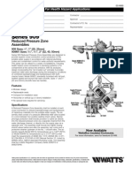 Series 909 Specification Sheet