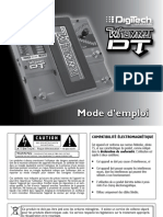 Whammy DT Manual-French Original