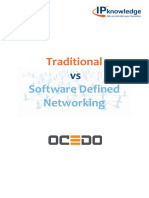 Traditional: Software Defined Networking