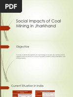 Social Impacts of Coal Mining in Jharkhand