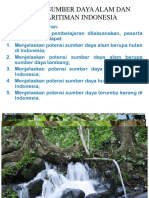 Potensi Sumber Daya Alam Dan Kemaritiman Indonesia