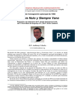 El Rito de Consagración Episcopal de 1968: SIEMPRE NULO y SIEMPRE VANO - Padre Anthony Cekada