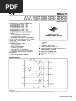 TDA7379-ST Microelectronics PDF