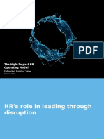 4a. Deloitte High Impact HR Operating Model