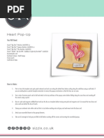 Heart Pop-Up: Sizzix - Co.uk