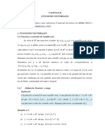 Cap II Funciones Vectoriales 1var