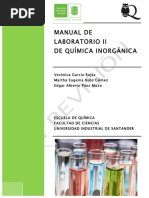 Manual Laboratorio Quimica Inorganica II PDF