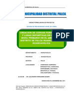 Cerco Perimetrico y Losa Deportiva PDF