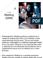 Submerged Arc Welding (SAW)