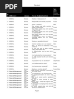 RD020 Process Questionnaire