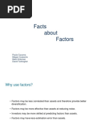 Facts About Factors: Paula Cocoma Megan Czasonis Mark Kritzman David Turkington