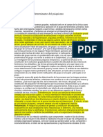 El Grupo Sostén y Determinante Del Psiquismo