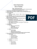 Phylum Platyheminthes Trematodes