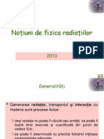 Notiuni de Fizica Radiatiilor