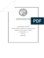 Filosofía de La Animalidad Cragnolini PDF