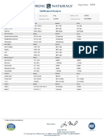 Certificate of Analysis Arctic CLO Strawberry 16oz - 161973 PDF