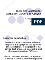 Customer Satisfaction