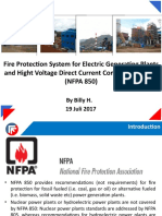 Fire Protection System NFPA 850 Presentation