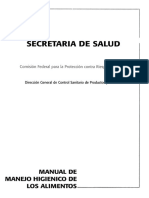 Manual de Manejo Higienico de Los Alimentos PDF