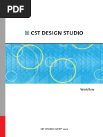 CST Design Studio - Workflow