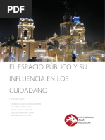 Analisis Espacio Publico